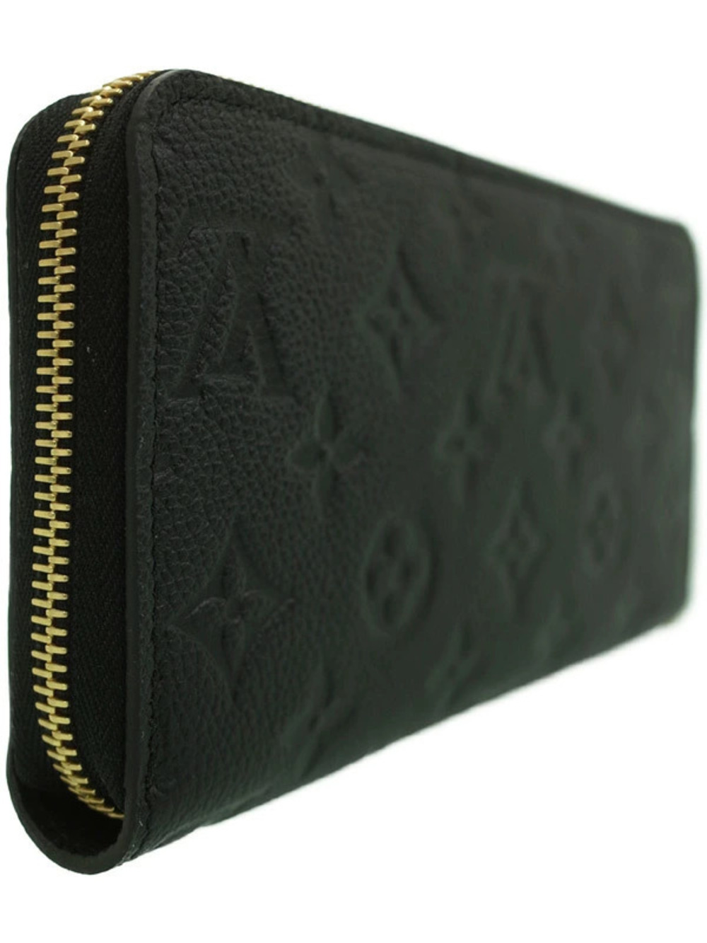 Louis Vuitton Zippy Wallet Monogram Long Empreinte Round Zipper Brown